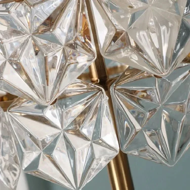 Haute Qualité Lampadaire sur Pied Cristal Luxe Flocon de neige | Iona