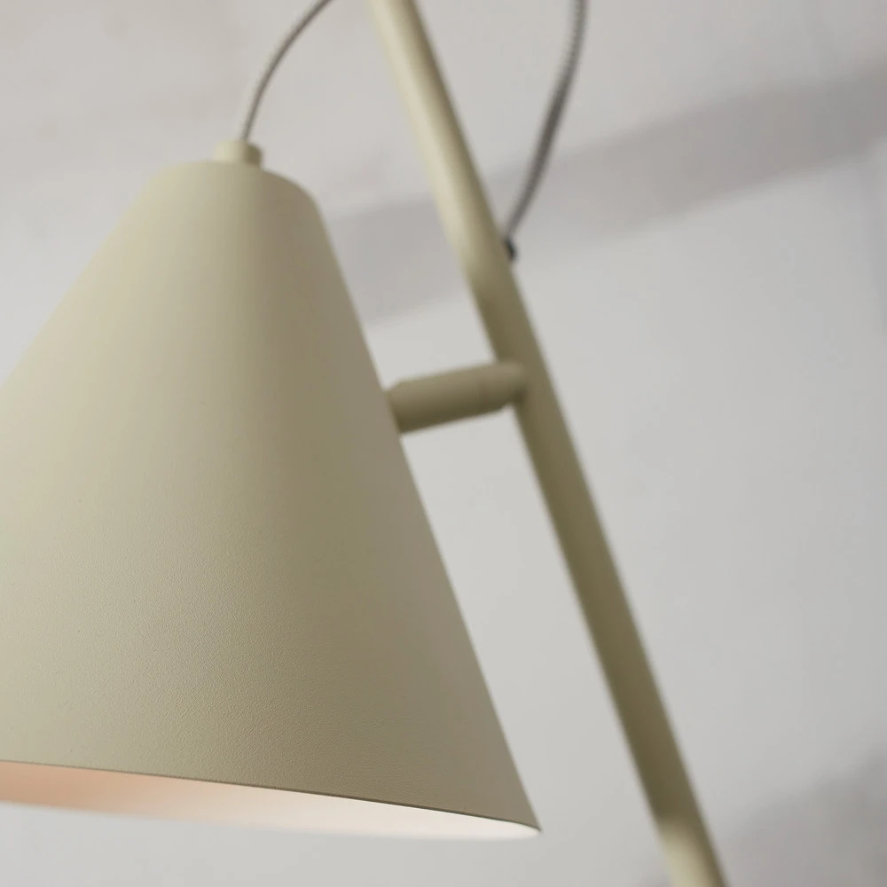 IT'S ABOUT ROMI lampe sur pied Lisbon, vert évident avec Abat-Jour Inclus