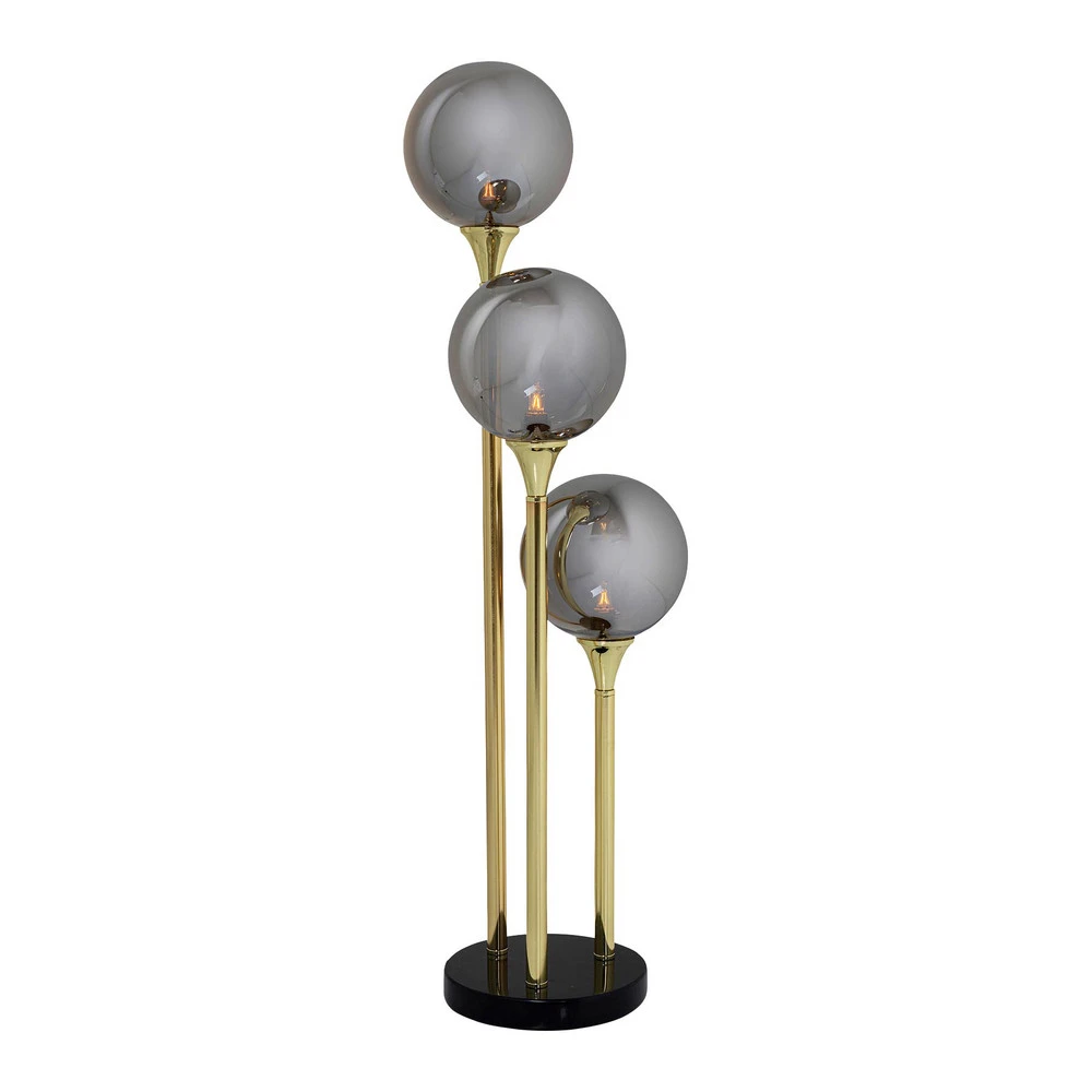 KARE Al Capone Tre Lampe sur pied à 3 lampes. Hauteur 83 cm pour décoration intérieure