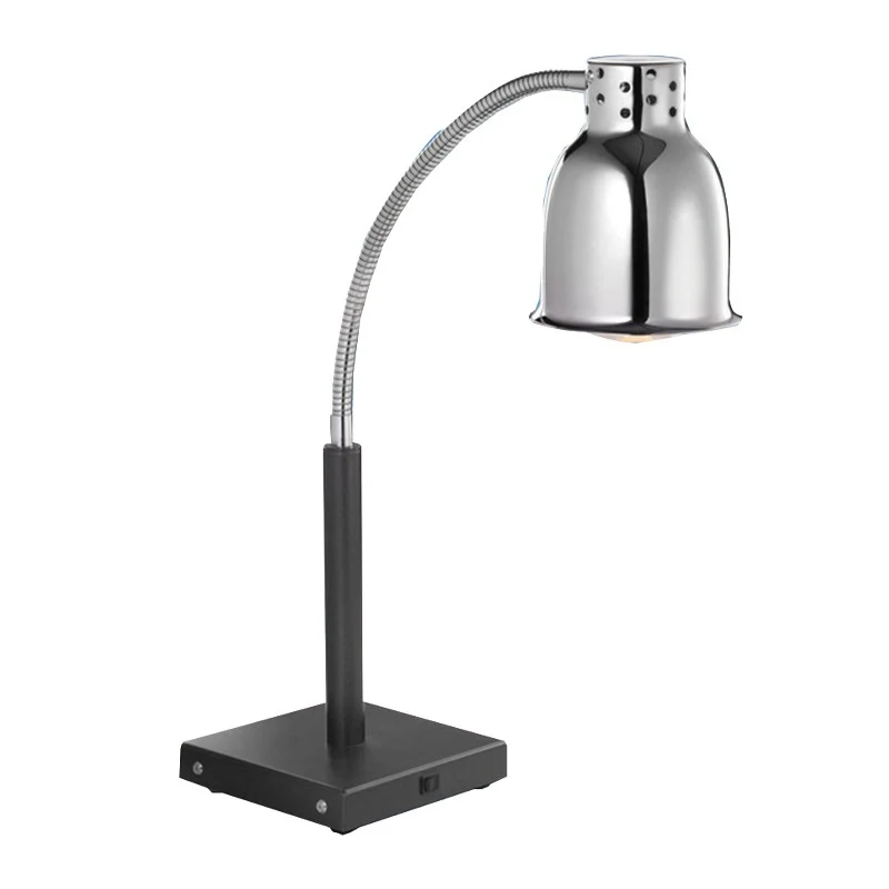 Lampe chauffante sur pied - Noire - 230 V - 24000BN avec douille E27