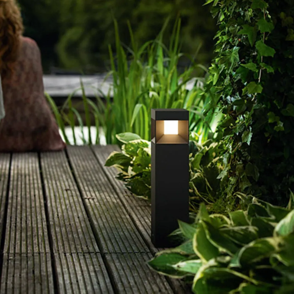 Lampe extérieure LED PHILIPS 8W sur pied 40cm jardin Portatif. (Certifié CE)