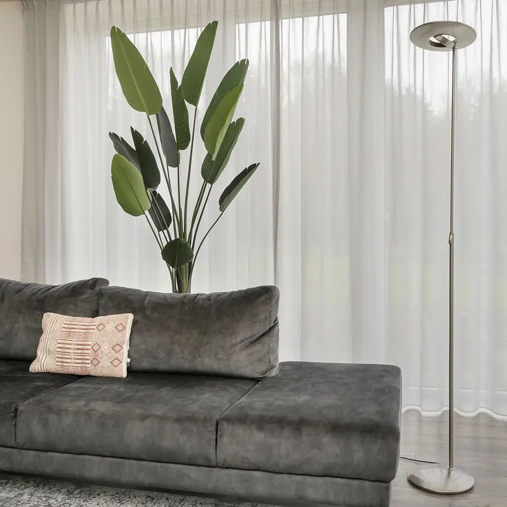 Lampe Sur Pied Zenith LED | Dero avec câble textile