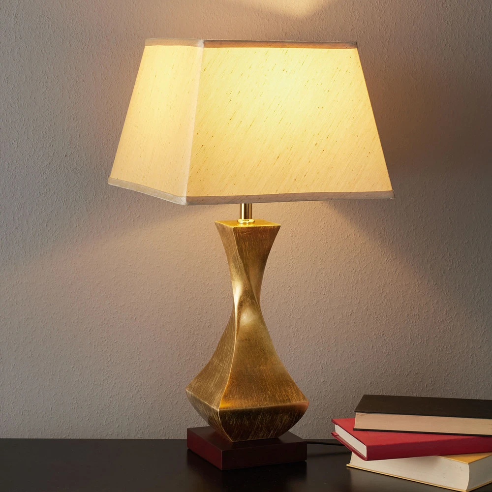Suspension à abat-jour Lampe à poser originale Deco avec pied doré