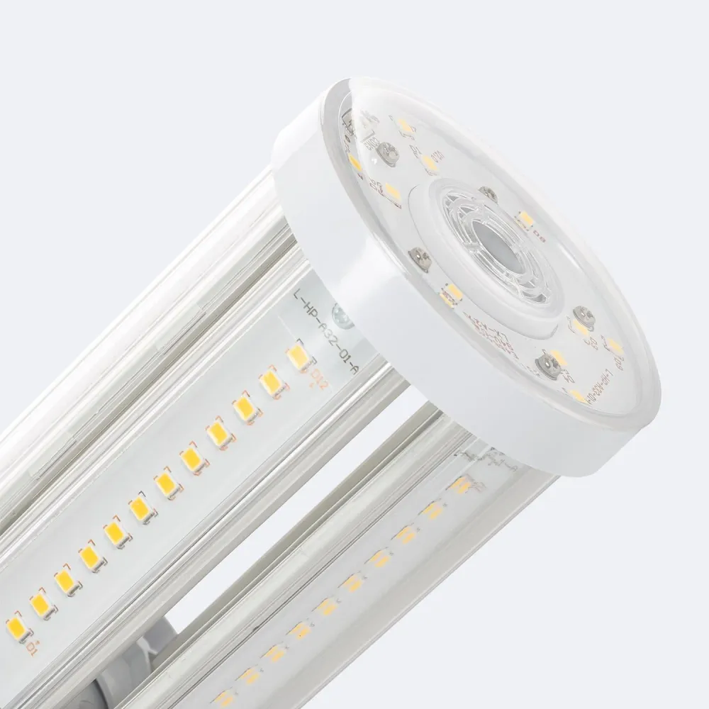 Suspension à trois bras Lampe LED IP65 27W Eclairage Urbain Culot E27 Corn