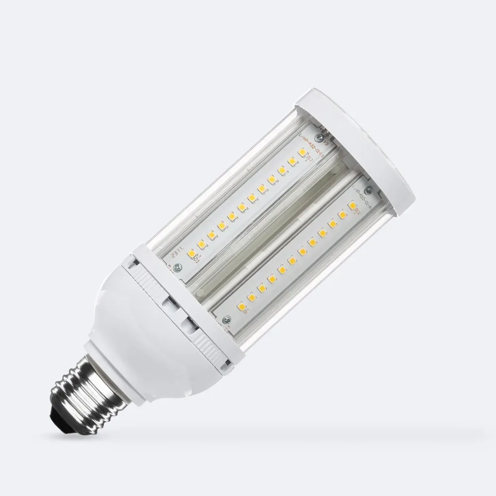Suspension à trois bras Lampe LED IP65 27W Eclairage Urbain Culot E27 Corn