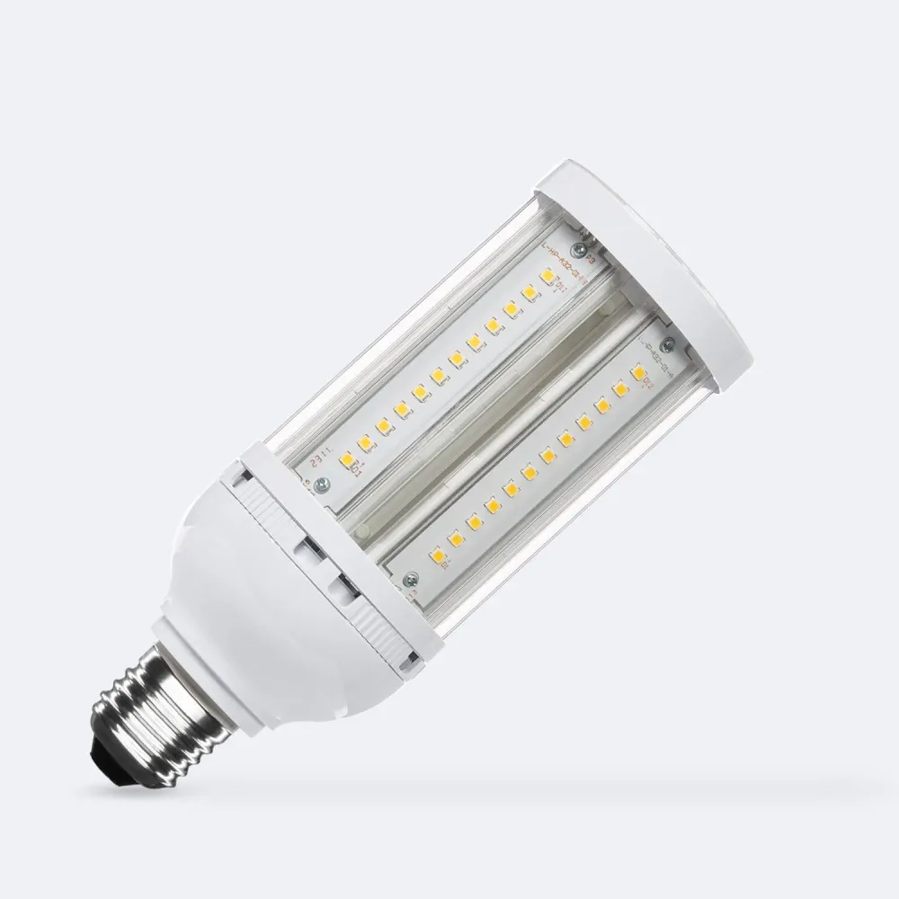 Suspension à trois bras Lampe LED IP65 27W Eclairage Urbain Culot E27 Corn