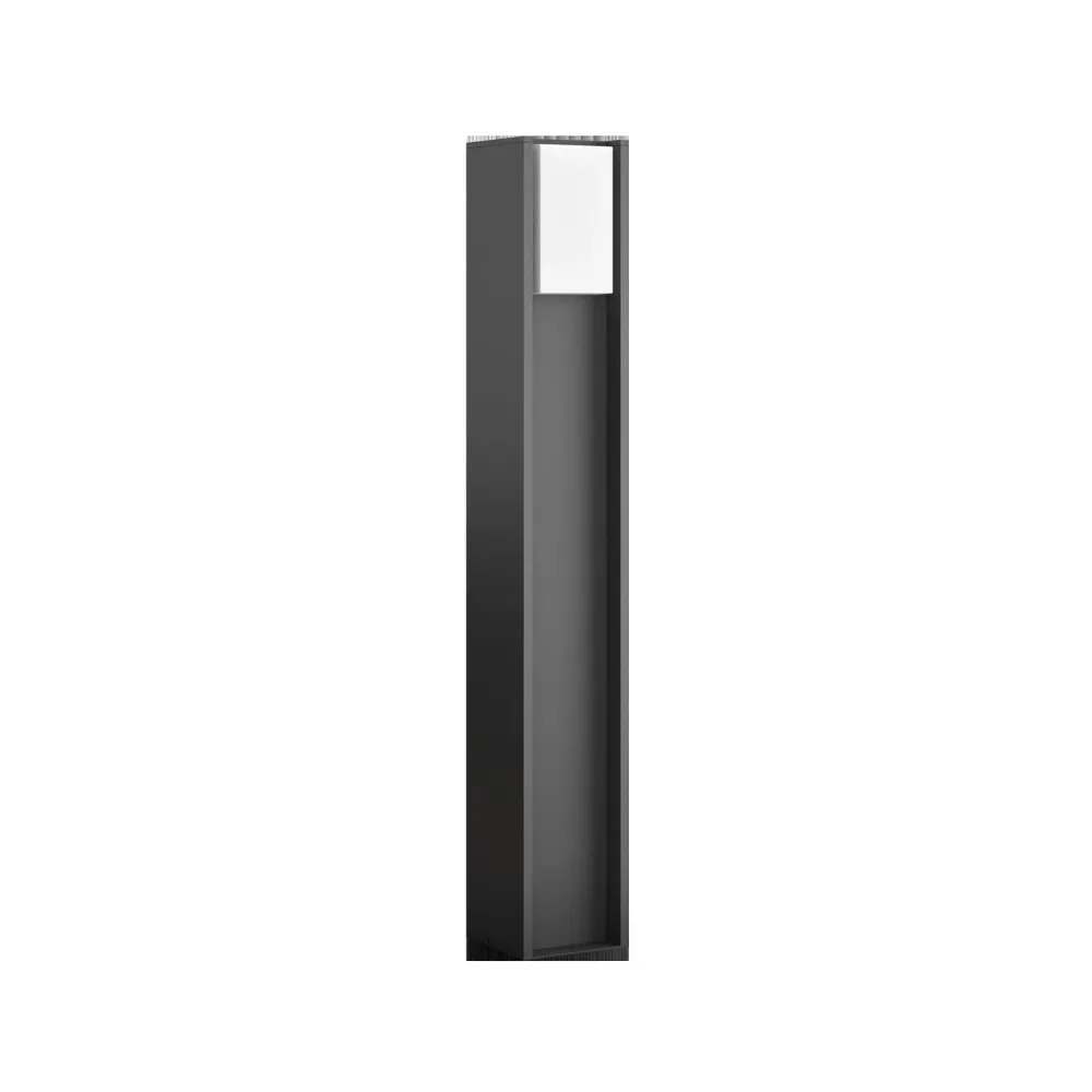 Lanterne extérieure Philips Hue Turaco blanche à LED 9W sur socle 21cm avec Détecteur de Mouvement