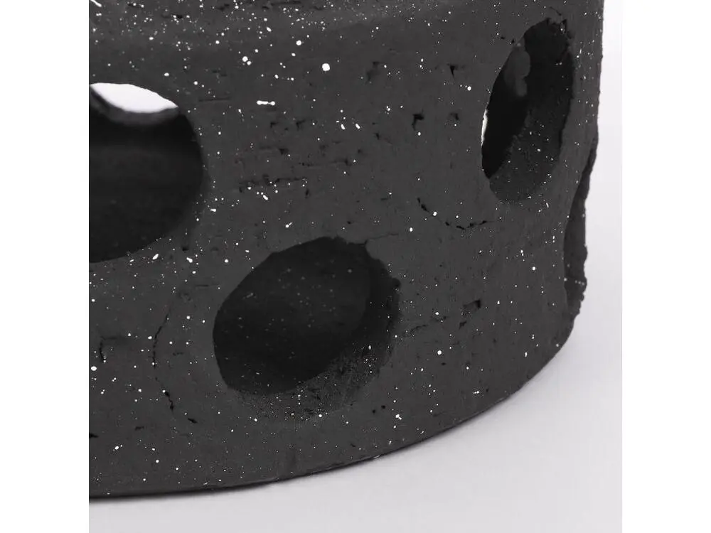 Lanterne en terre cuite - 16 x Ø25 - Anthracite - PIETRA Certifié CE