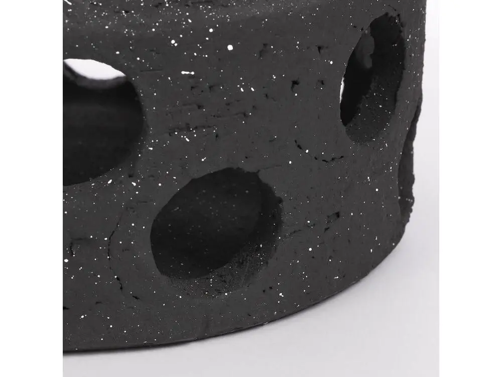 Lanterne en terre cuite - 16 x Ø25 - Anthracite - PIETRA Certifié CE