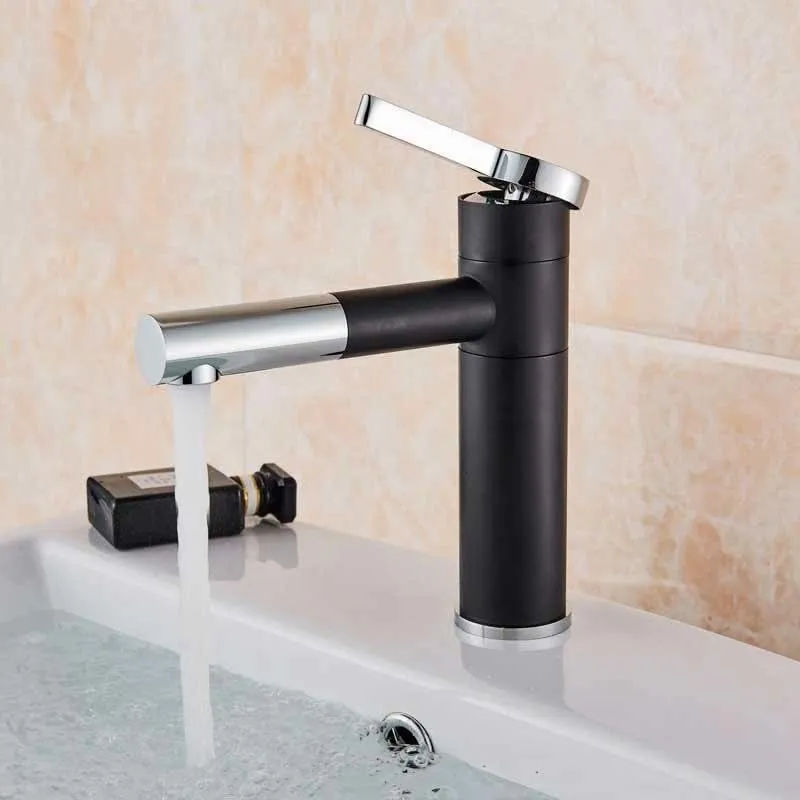 Mitigeur Lavabo 360° | Équilibre Géométrique pour Douche à l'Italienne