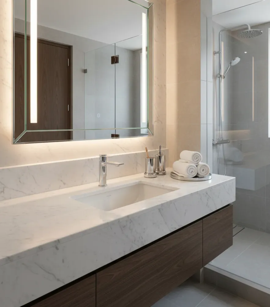 Mitigeur Lavabo Série Paris - Marque Fabia - Chromé Brillant