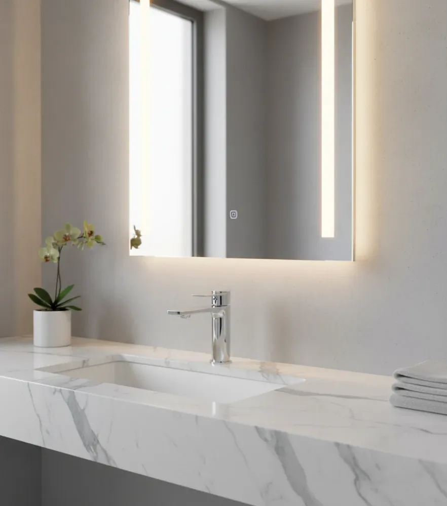 Mitigeur Lavabo Série Paris - Marque Fabia - Chromé Brillant