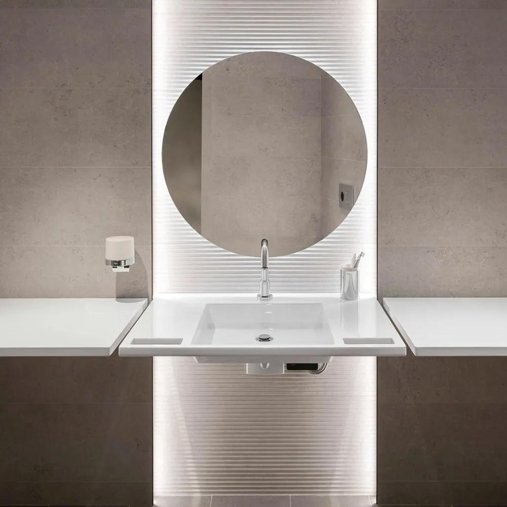 Robinet cascade Lavabo accessible aux personnes à mobilité réduite Access