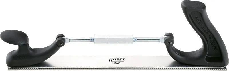Porte-lime à corps Hazet réglable avec vis de serrage avec 1 lame de lime 1934-4 pour lames de limes plates HAZET 1934-1 à...
