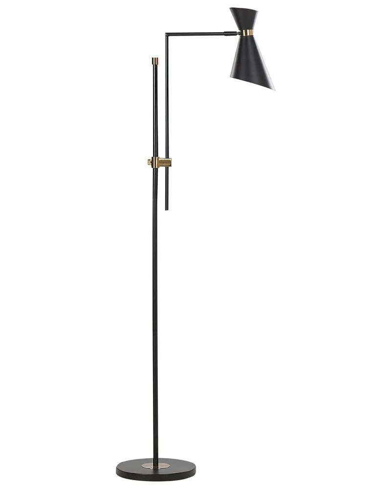 Applique design Lampadaire en métal noir MELAWI