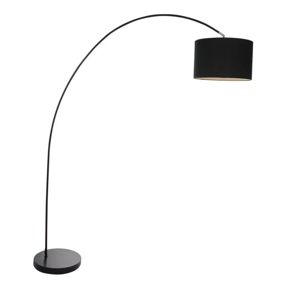 Lampadaire Arc LED Noir | Jira avec 16 couleurs RVB