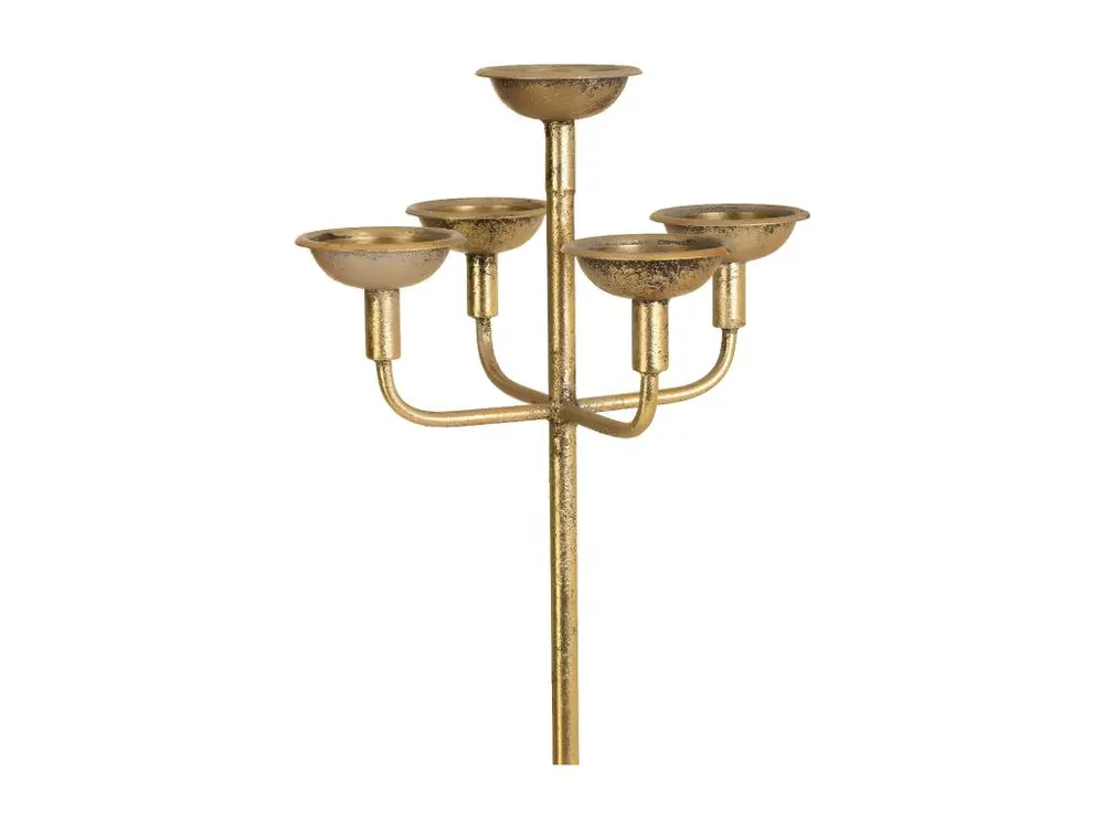 Lampe à sel Lampadaire en métal noir 37x37x149h