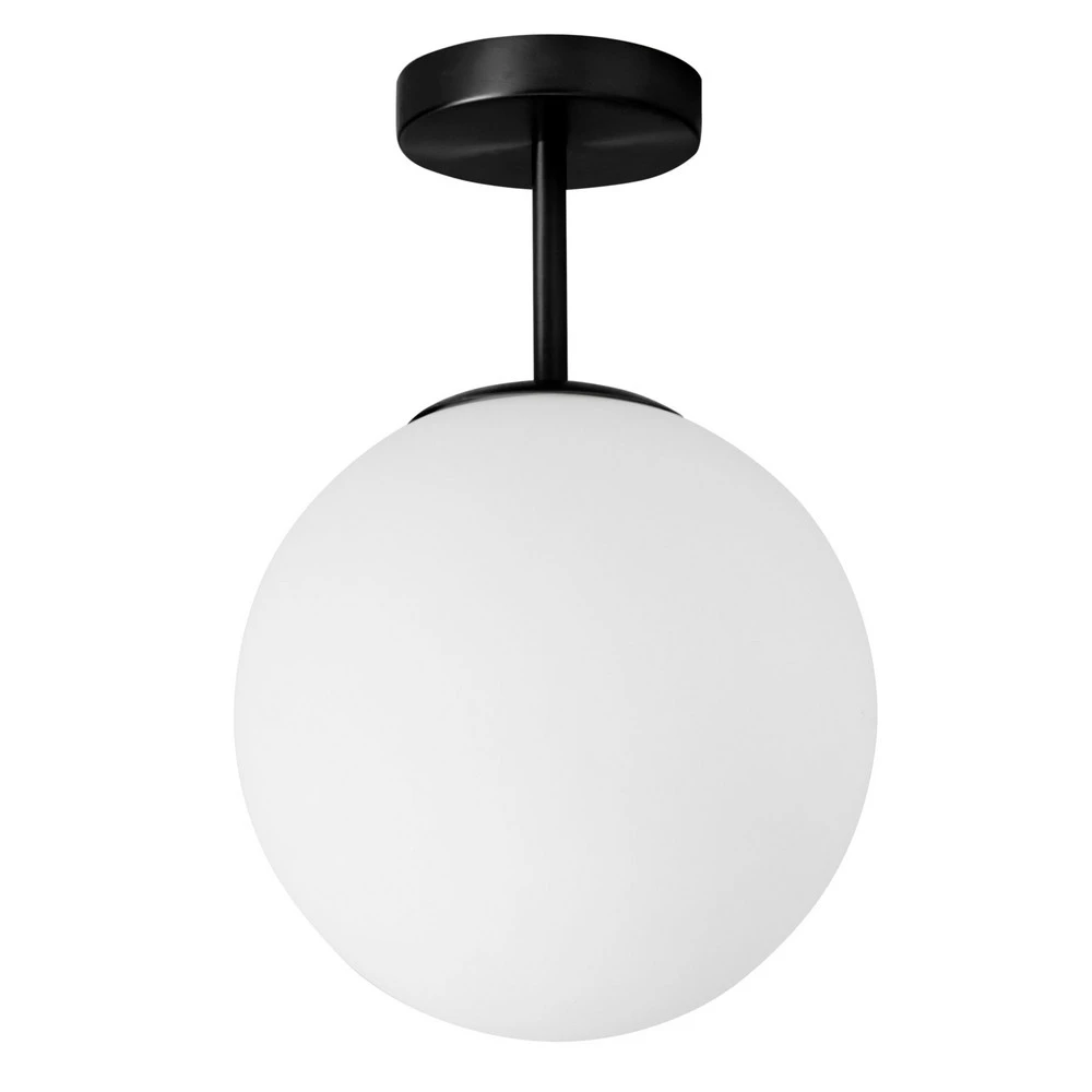 Plafonnier Jugen, noir, à une lampe pour chambre d'enfant
