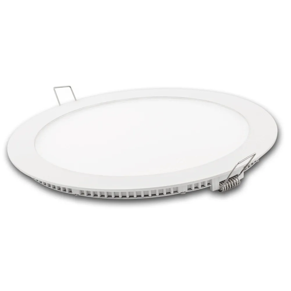 DOWNLIGHT LUMINAIRE MATEL ROND BLANC 18W TRICOLORE UL Listed