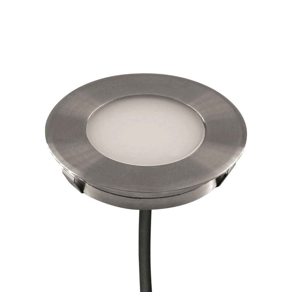 EVN L67101002 Luminaire encastré dans le sol, Ø 6 cm, 3.000K avec Garantie 3 Ans