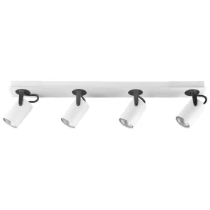 4 Light Spotlight Metal Bar Blanc pur KLIP