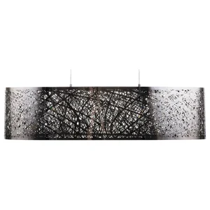 Metal Pendant Lamp Ton argent SEVESO