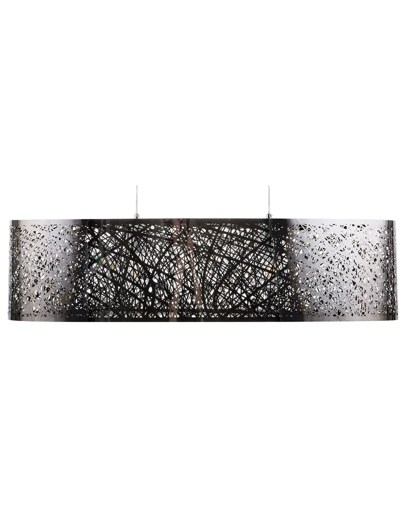 Metal Pendant Lamp Ton argent SEVESO