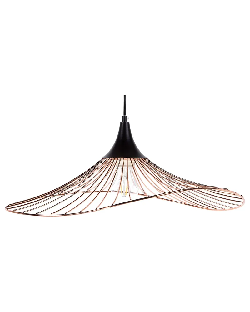Métallique Pendant Lamp Copper MAZARO - Conforme aux Normes CE