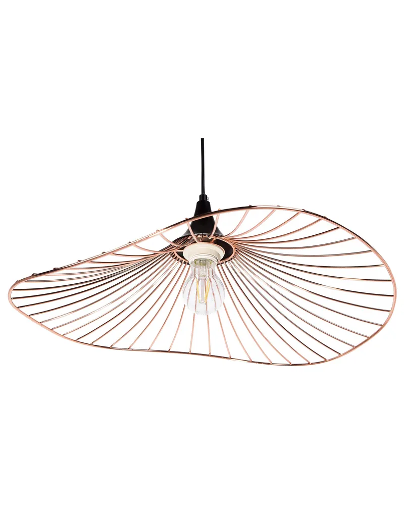Métallique Pendant Lamp Copper MAZARO - Conforme aux Normes CE