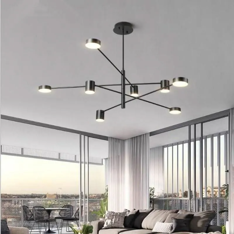Luminaire de plafond design contemporain Plafonnier Lustre | Wira