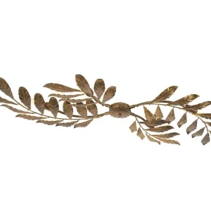 Plafonnier ancien or antique 4 lumières - Tilleul