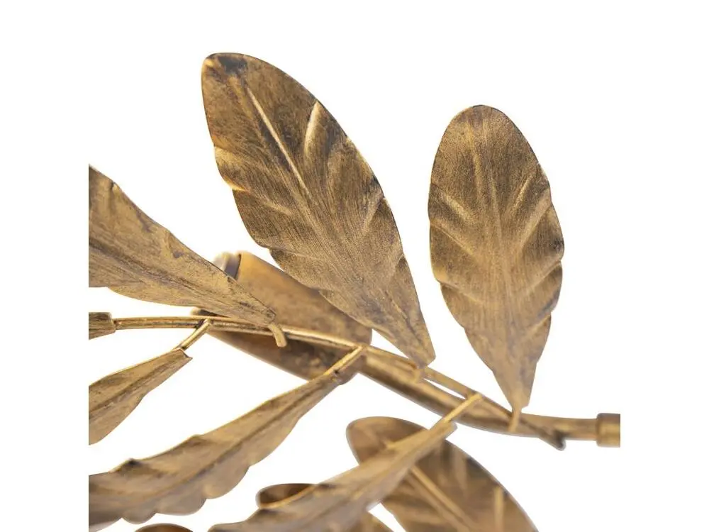 Plafonnier ancien or antique 4 lumières - Tilleul