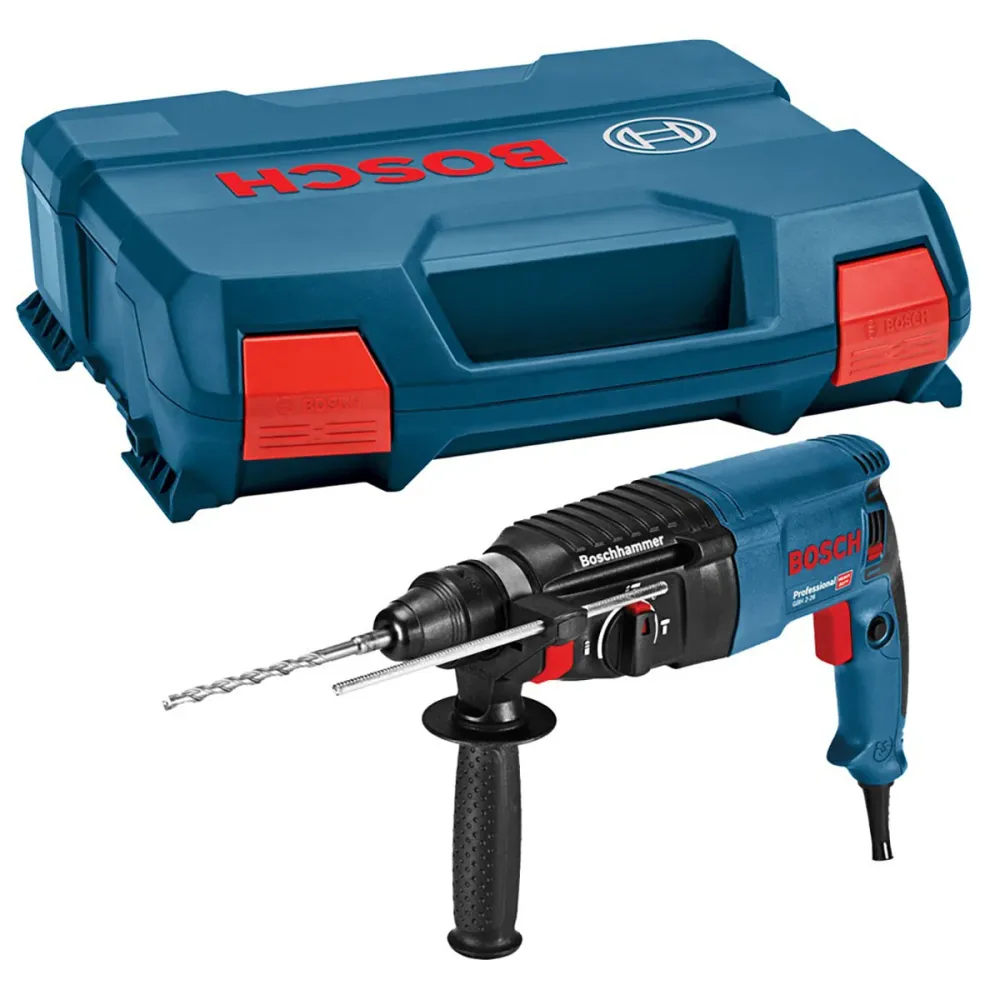 Bosch GBH 2-26 SDS+ Rotary Hammer Drill 110V Case - 06112A3060