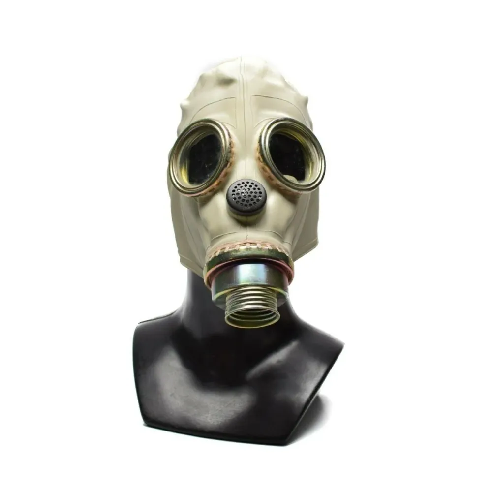 Masque à gaz polonais MP3 MUA uniquement Masque SzM-41M KF surplus respiratoire années 1970