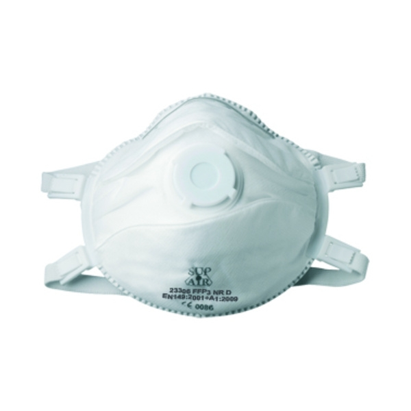 Masque coque à usage distinctif NR D valve premium FFP3 NR D - boîte de 5 - COVERGUARD