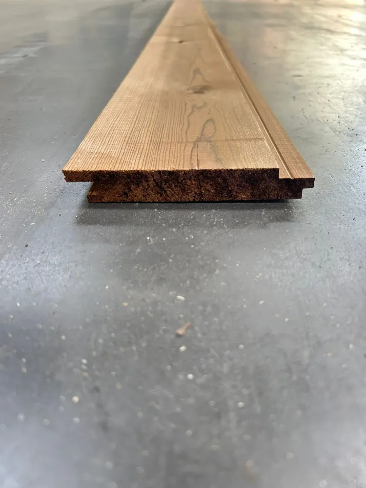 Bardage Epicea Classe 3 Thermowood - 20x134 - L=3,6m (Profil Sharp)