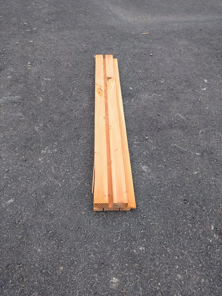 Bardage essences diverses - 40x105 - L=0.9m (profil Vertigo)