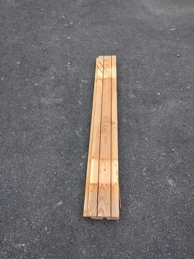 Bardage essences diverses - 40x105 - L=0.9m (profil Vertigo)