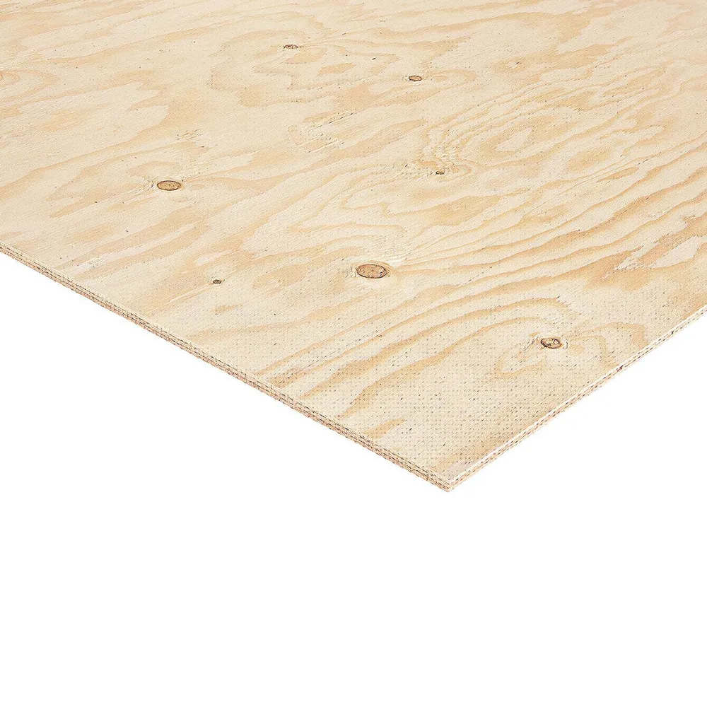 Contreplaqué d’épinette régulier embouveté, 5/8" x 4' x 8'