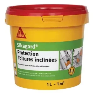 Protection toiture inclinée Sikagard pour isolation thermique