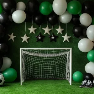 Toile de fond Cake Smash Garçon Fête Football Star CSH6-301