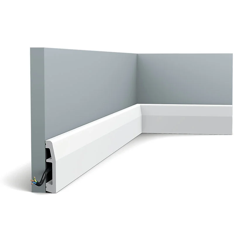 Carton total de 72 mètres de plinthes SX125 - 200x6,9x1,4 - ORAC DECOR
