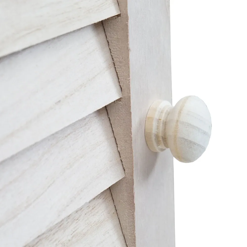 Miroir mural forme fenêtre avec volets 71x46x5 cm en bois vieilli 04_0007888