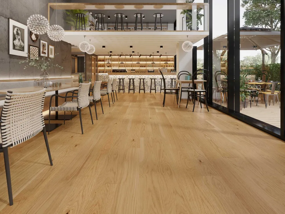 Plancher en bois d'ingénierie American Chêne Sable Collection