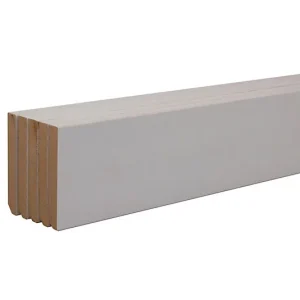 Plinthe arêtes vives MDF prépeint 200 x 7 cm, ép.10 mm (vendu par lot de 5)