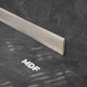 Plinthe MDF 2 m - Chêne Naturel - 70 x 10 mm