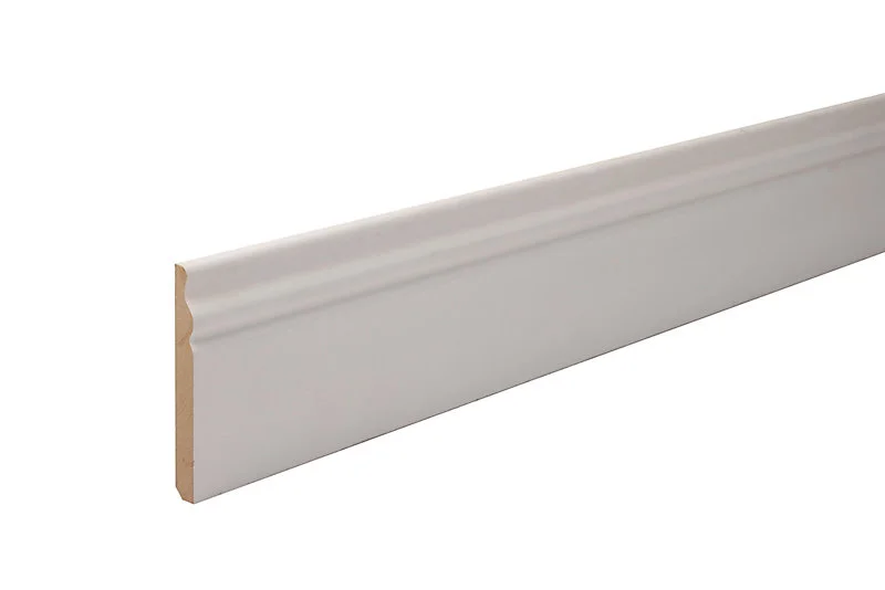 Plinthe de style XV MDF prépeint 244 x 15 cm, ép.16 mm