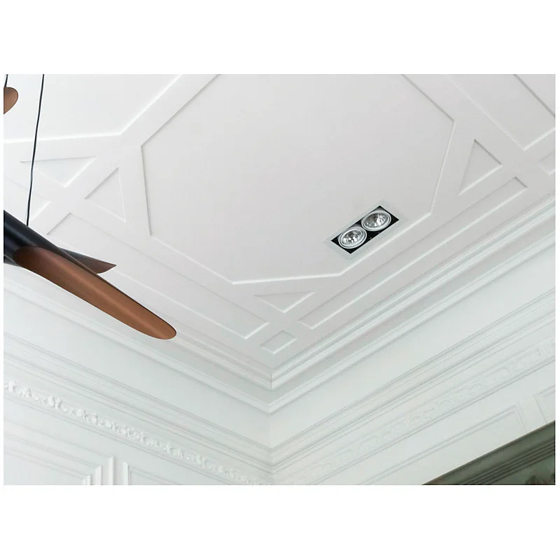 Plinthe SX157 RAL 9003(blanc sécurité) - L200 x H6,6 x l1,3 cm - ORAC DECOR