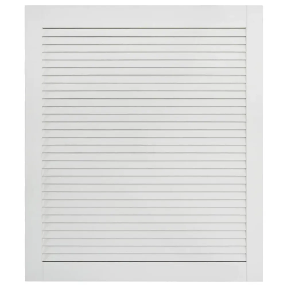 Porte à persiennes bois de pin massif 61,5x49,4 cm blanc 02_0003882