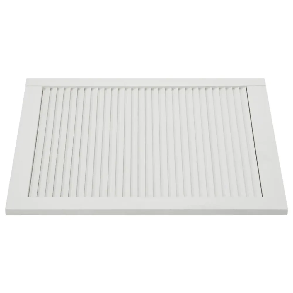 Porte à persiennes bois de pin massif 61,5x49,4 cm blanc 02_0003882